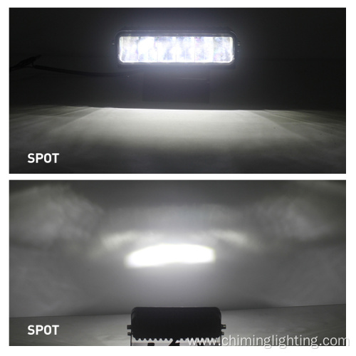 1840lm spot beam led light bar for atv